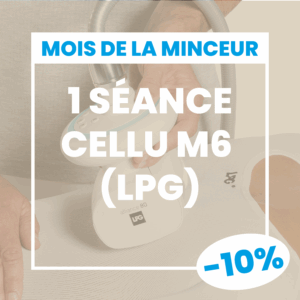 1 séance cellu M6 (LPG) – 35min – Promo (-10%)
