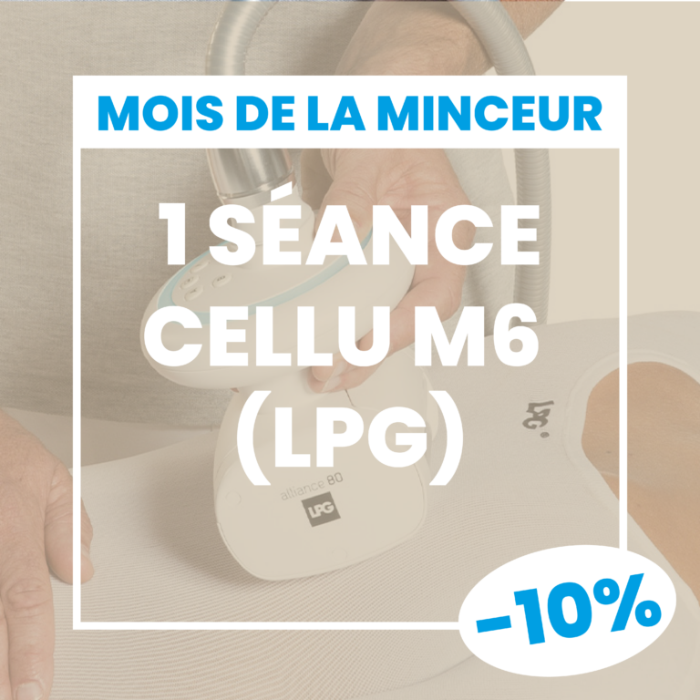 Une séance cellu M6 (LPG) – 35min – Promo (-10%)