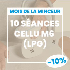 10 séances cellu M6 (LPG) – Promo (-10%)