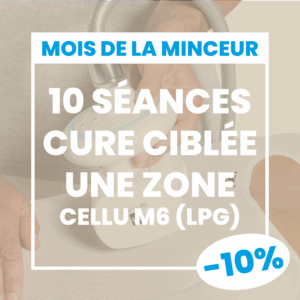 10 séances cellu M6 ciblées une zone – Promo (-10%)